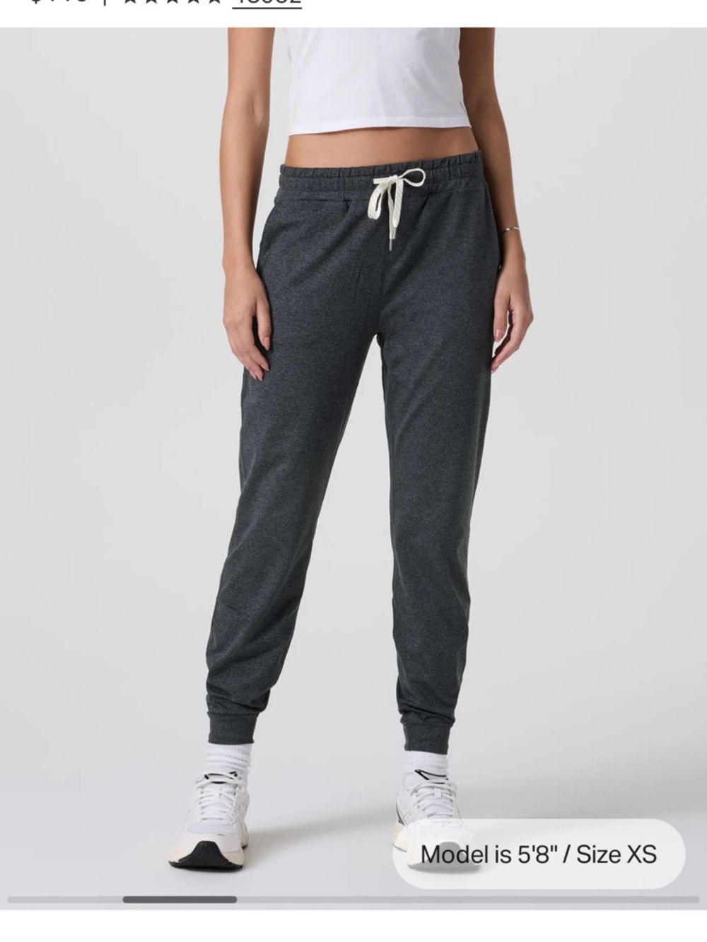 Vuori SET Performance Jogger Pant and Halo Oversized Hoodie Charcoal Heather S - Picture 16 of 16